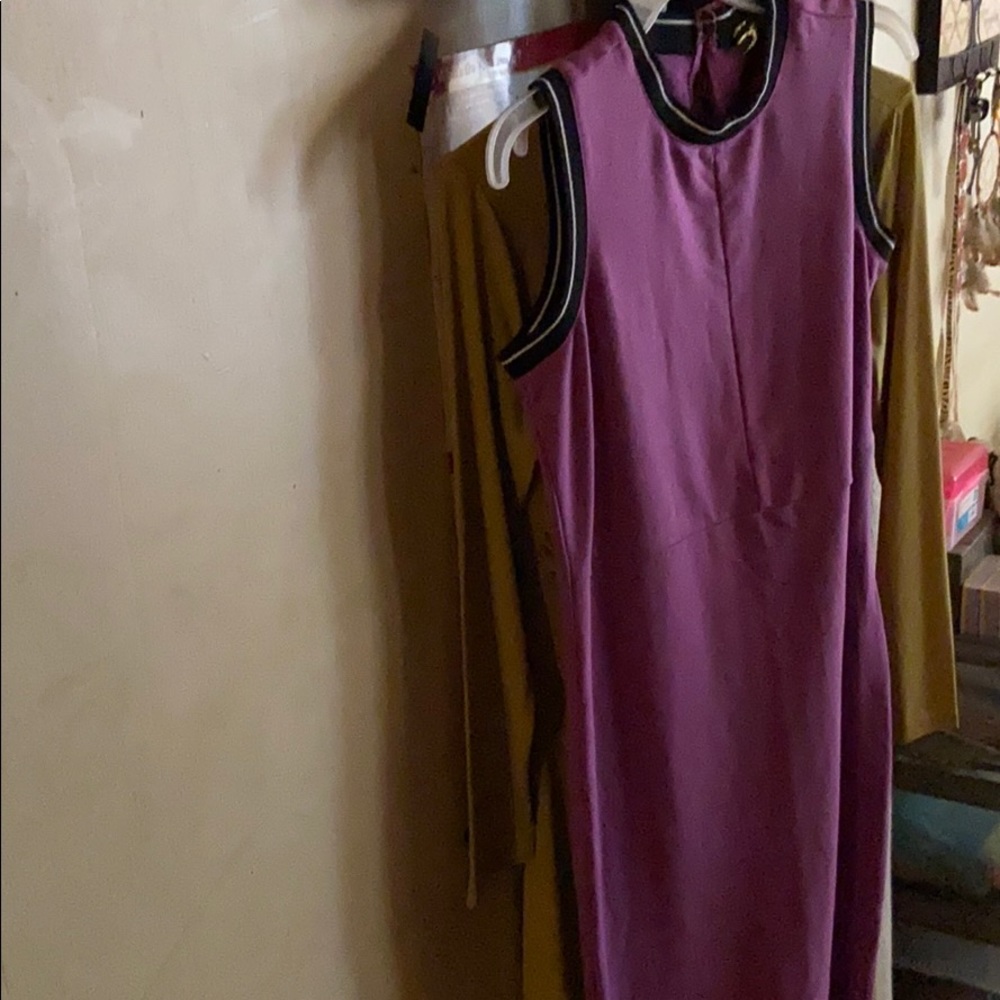 Purple dress